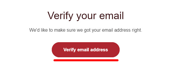 StripChat email confirmation